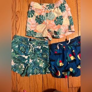 2T Janie and Jack/ Hanna Anderson swim trunks bundle